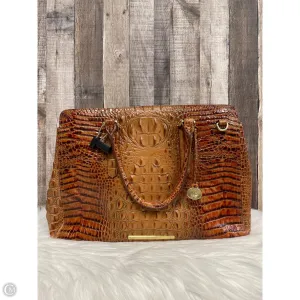 Handbag Designer By Brahmin, Size: Large
