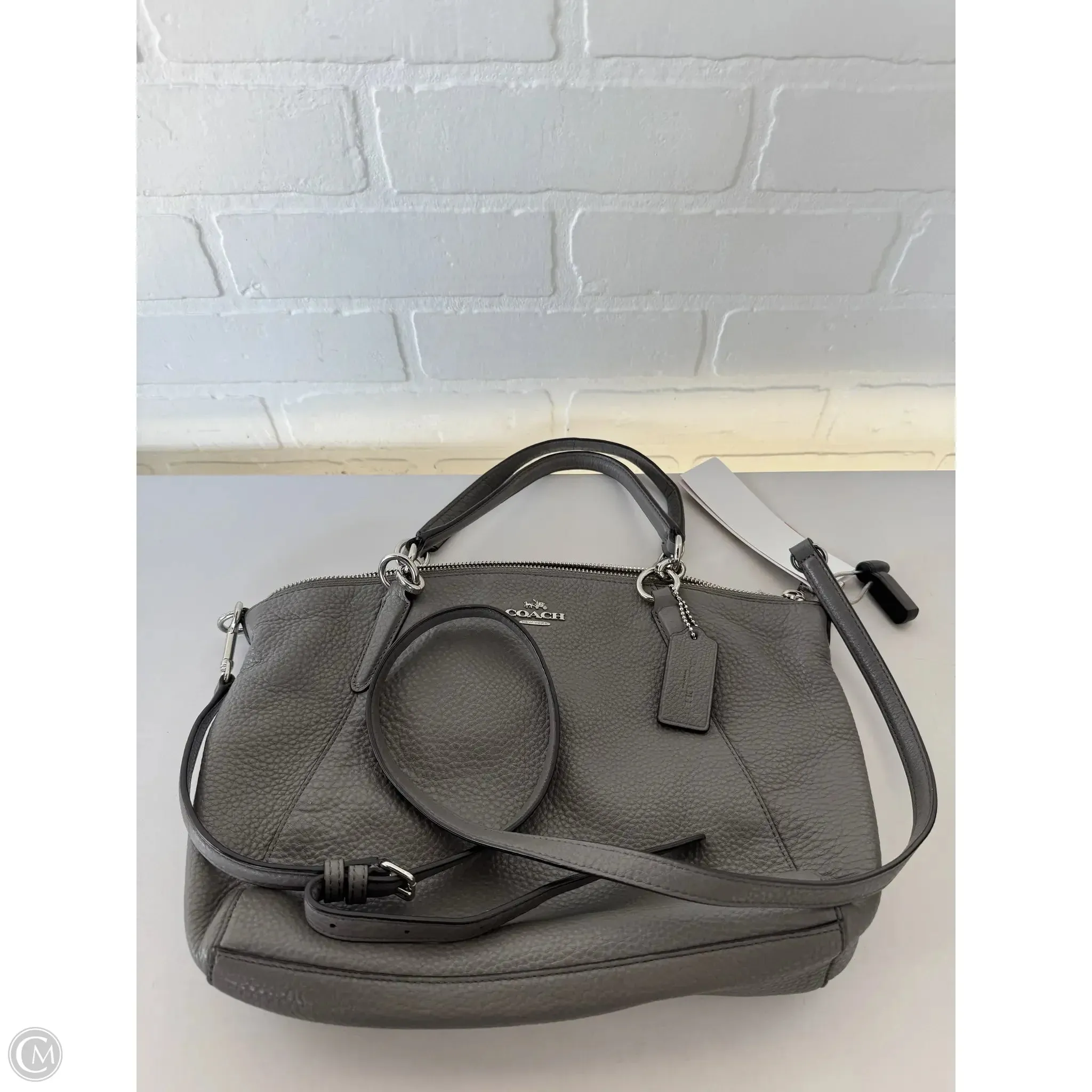 Handbag Designer By Coach, Size: Large