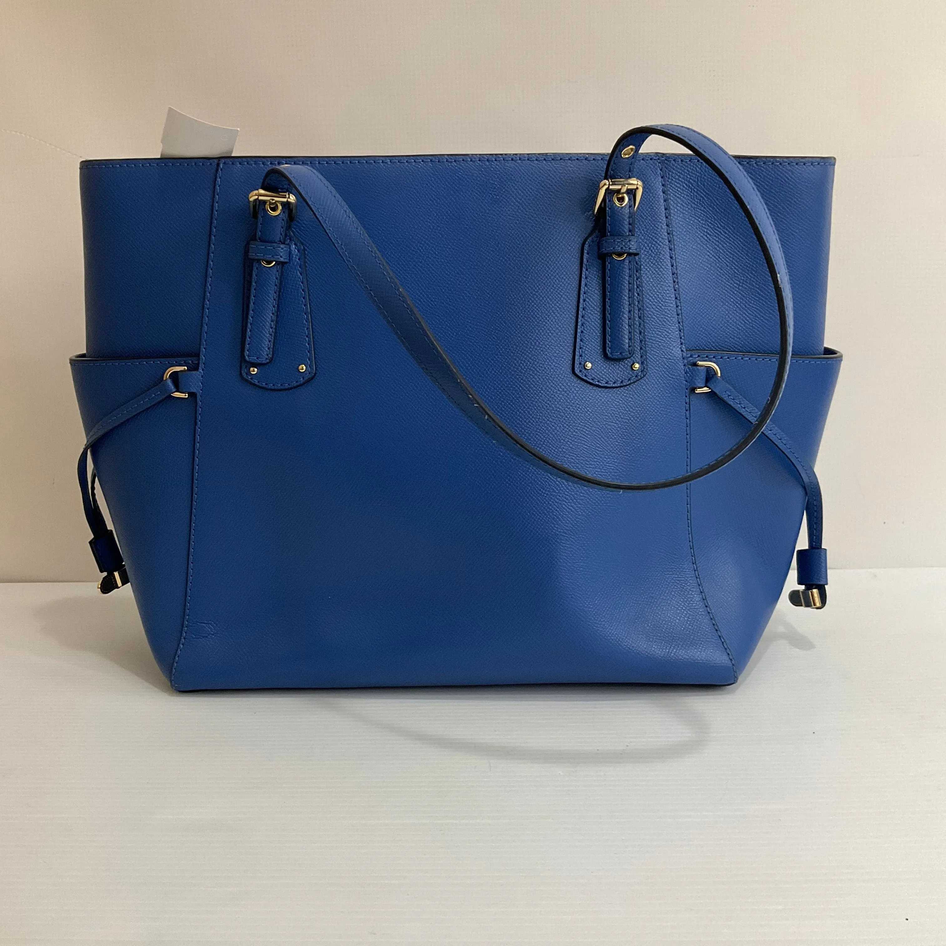 Handbag Designer By Michael Kors In Blue, Size:Large