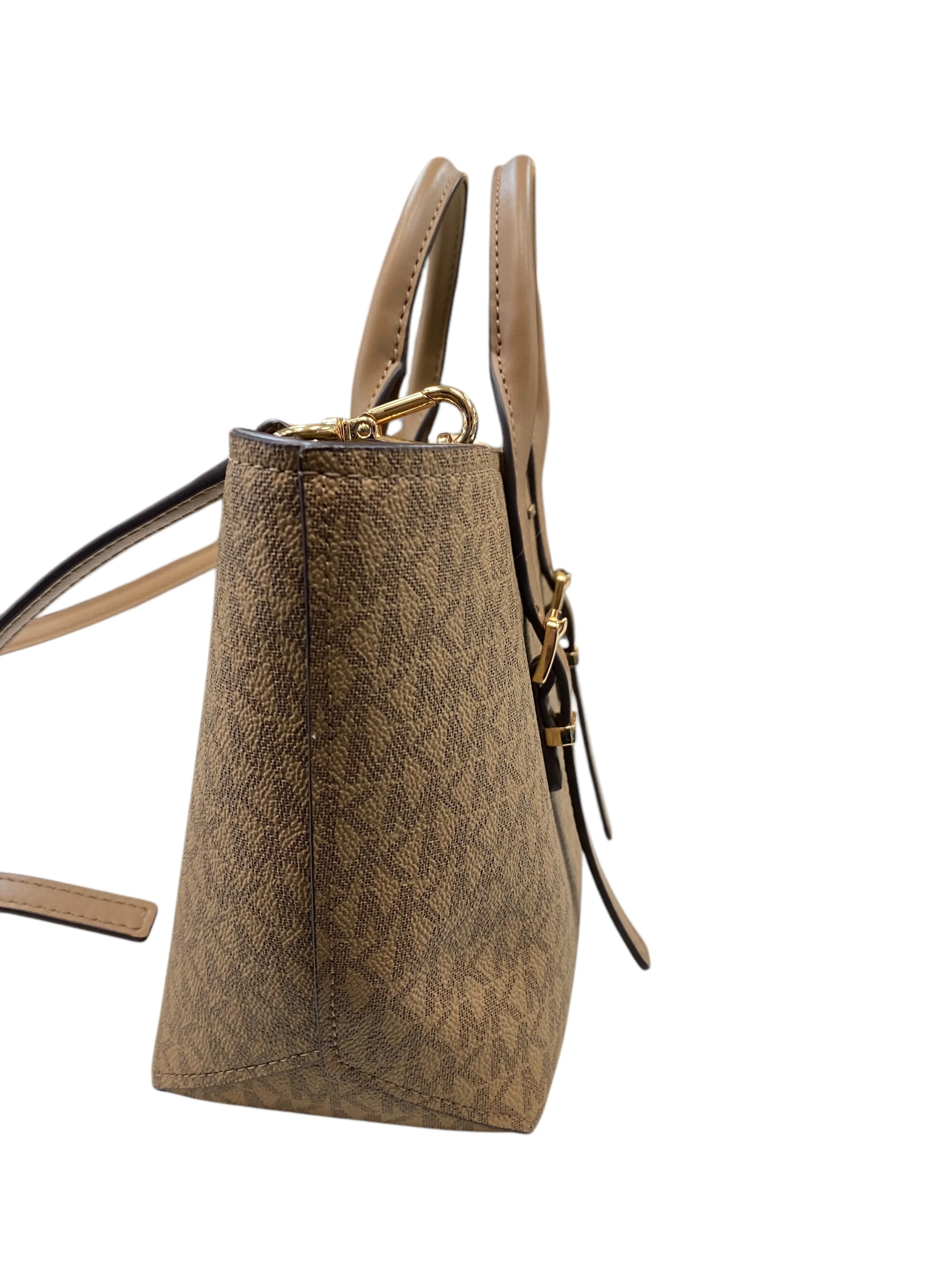 Handbag Designer By Michael Kors In Brown, Size:Medium