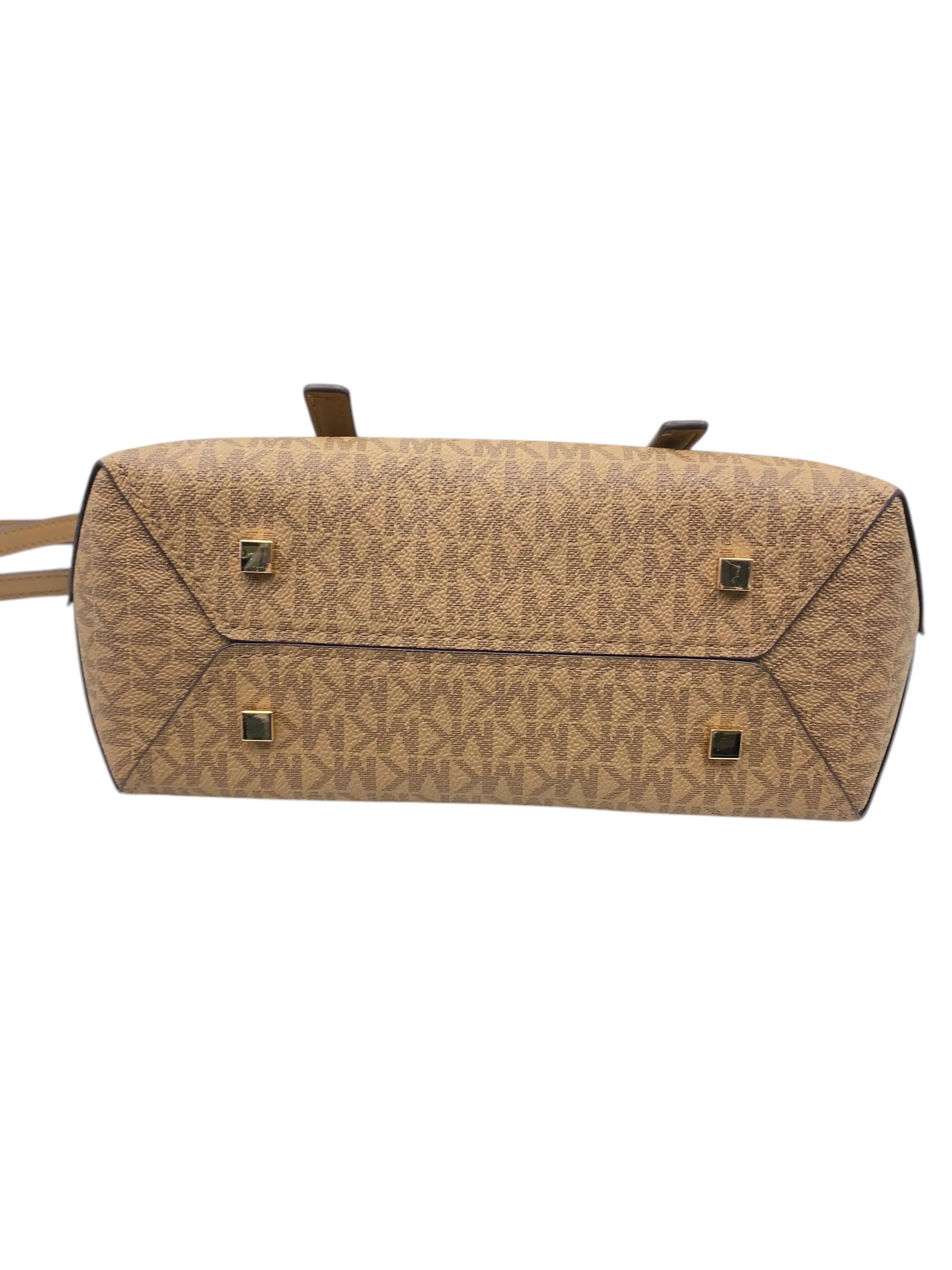 Handbag Designer By Michael Kors In Brown, Size:Medium