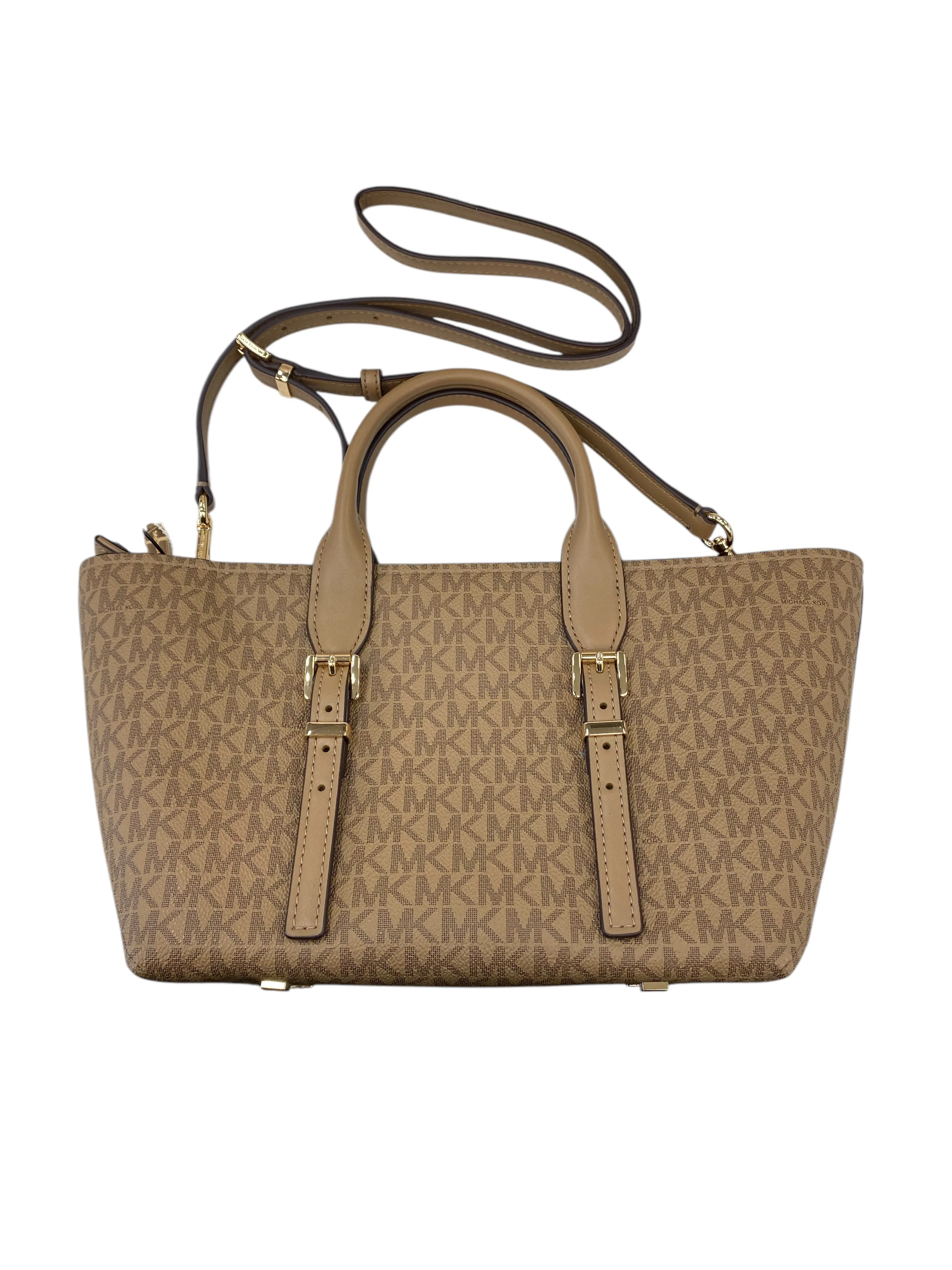 Handbag Designer By Michael Kors In Brown, Size:Medium