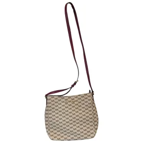 Handbag Designer By Michael Kors In Red & Tan, Size:Large