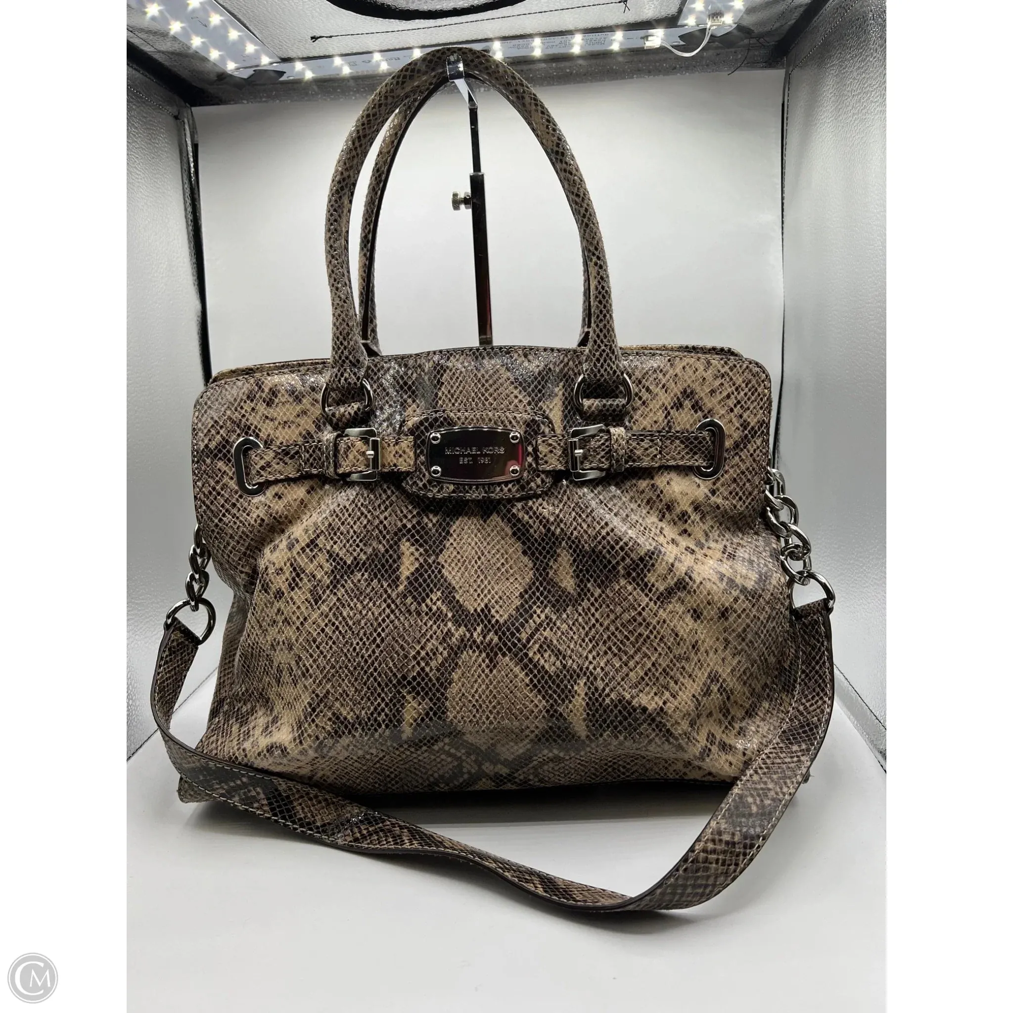 Handbag Designer By Michael Kors, Size: Large