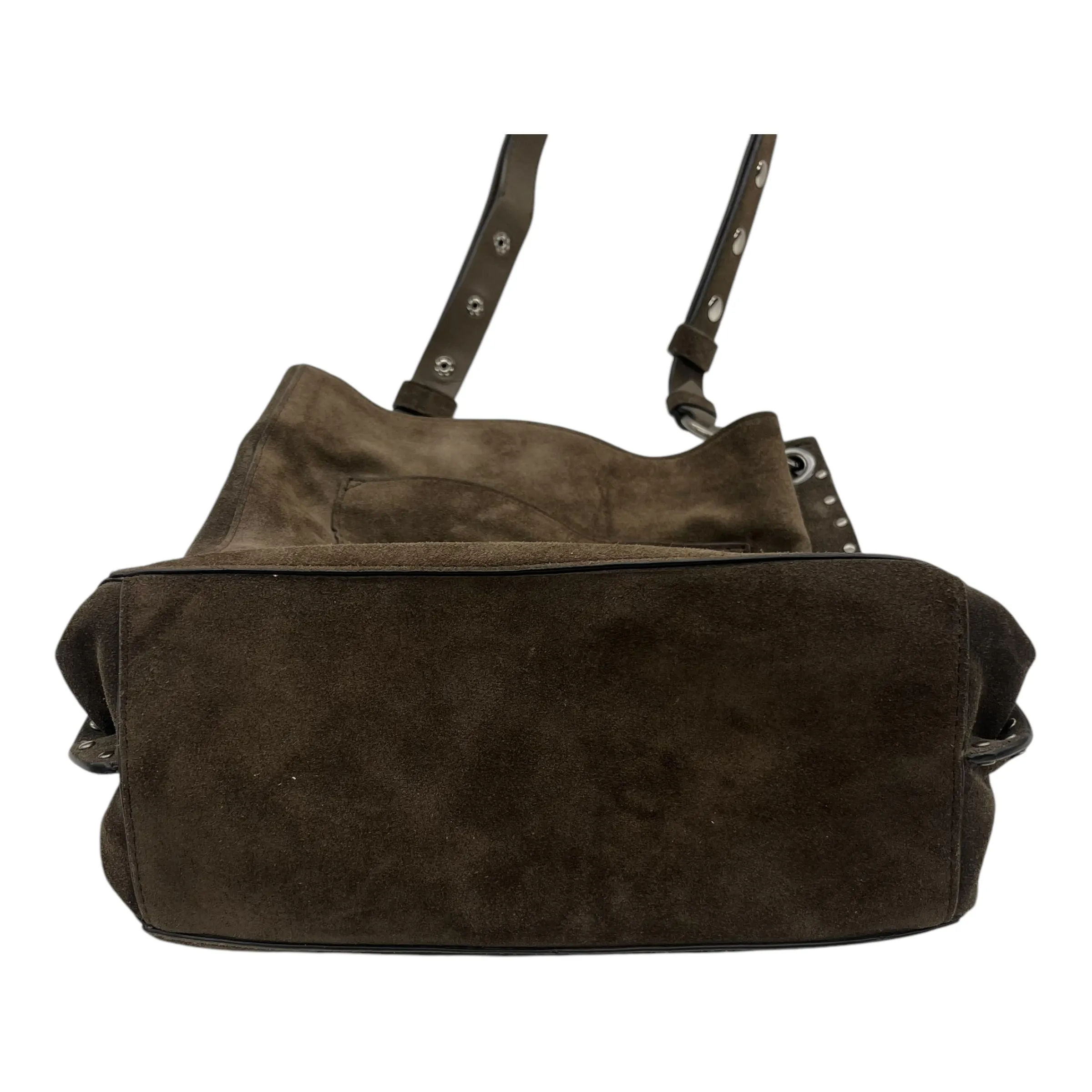 Handbag Designer By Rebecca Minkoff In Brown, Size:Medium