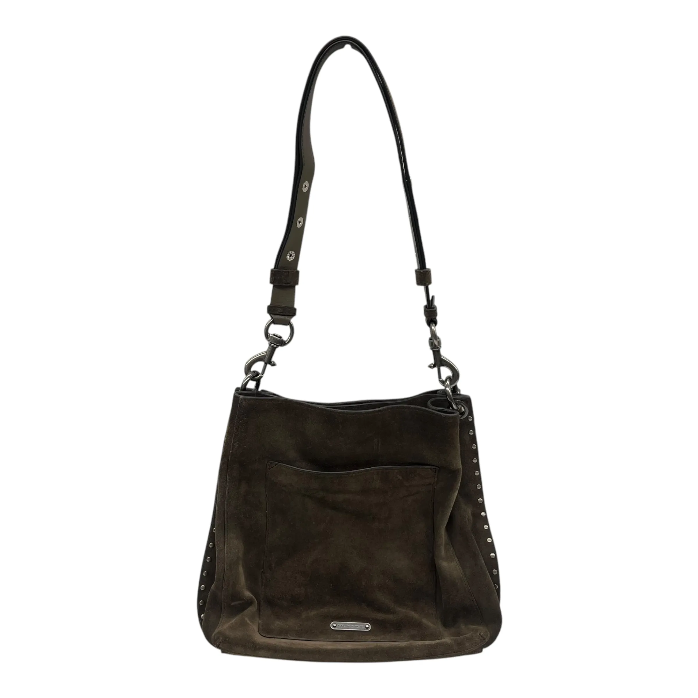 Handbag Designer By Rebecca Minkoff In Brown, Size:Medium