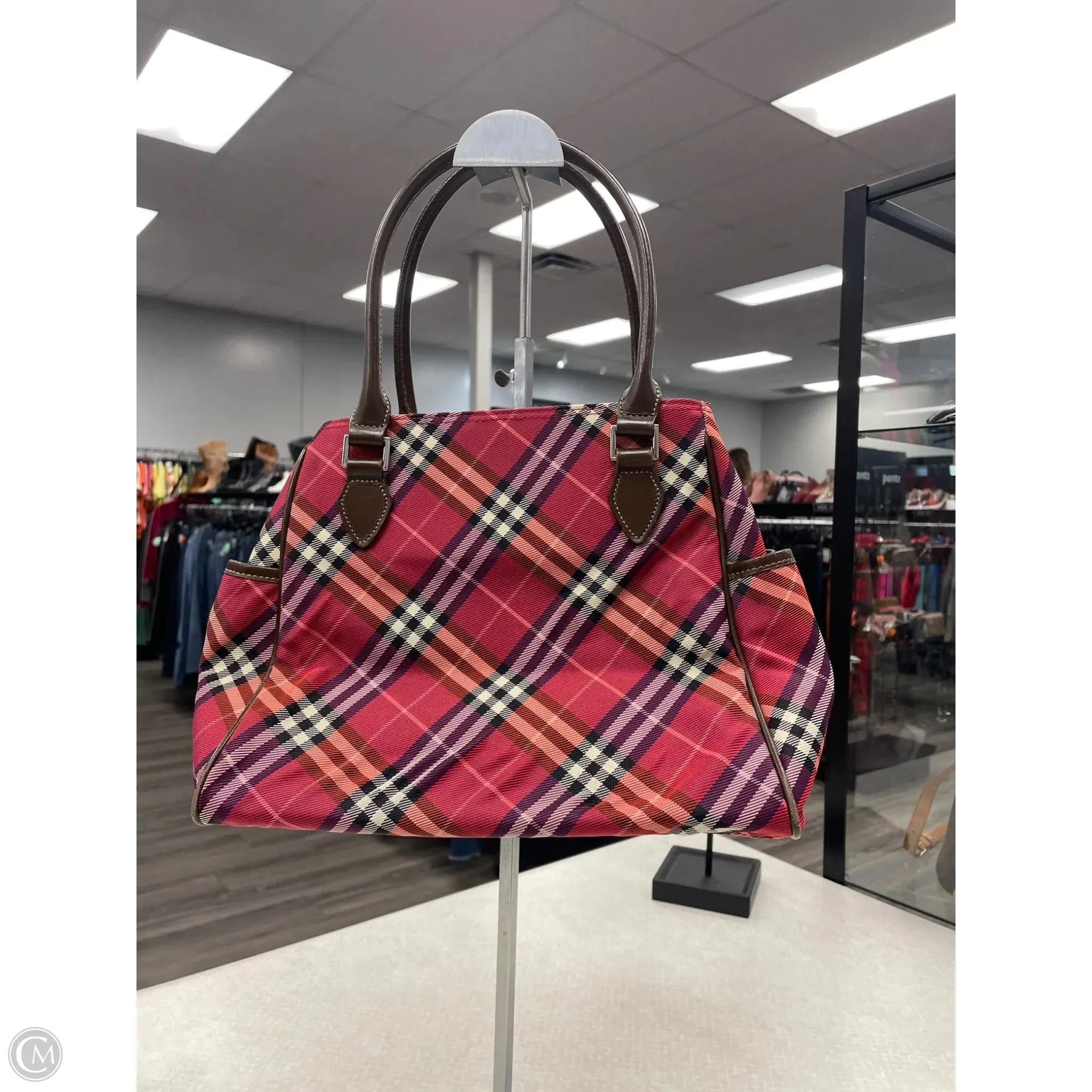 Handbag Luxury Designer By Burberry, Size: Medium
