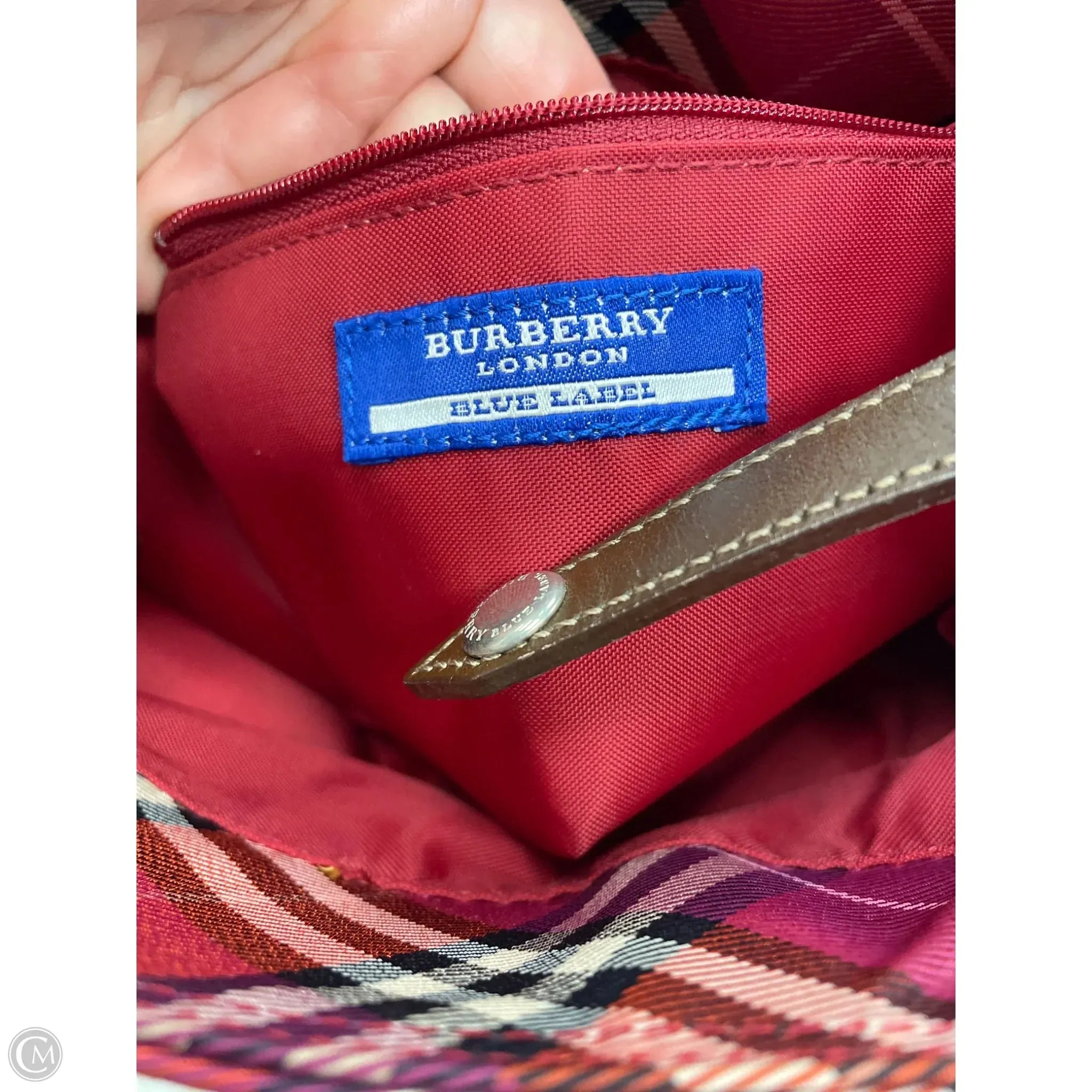 Handbag Luxury Designer By Burberry, Size: Medium