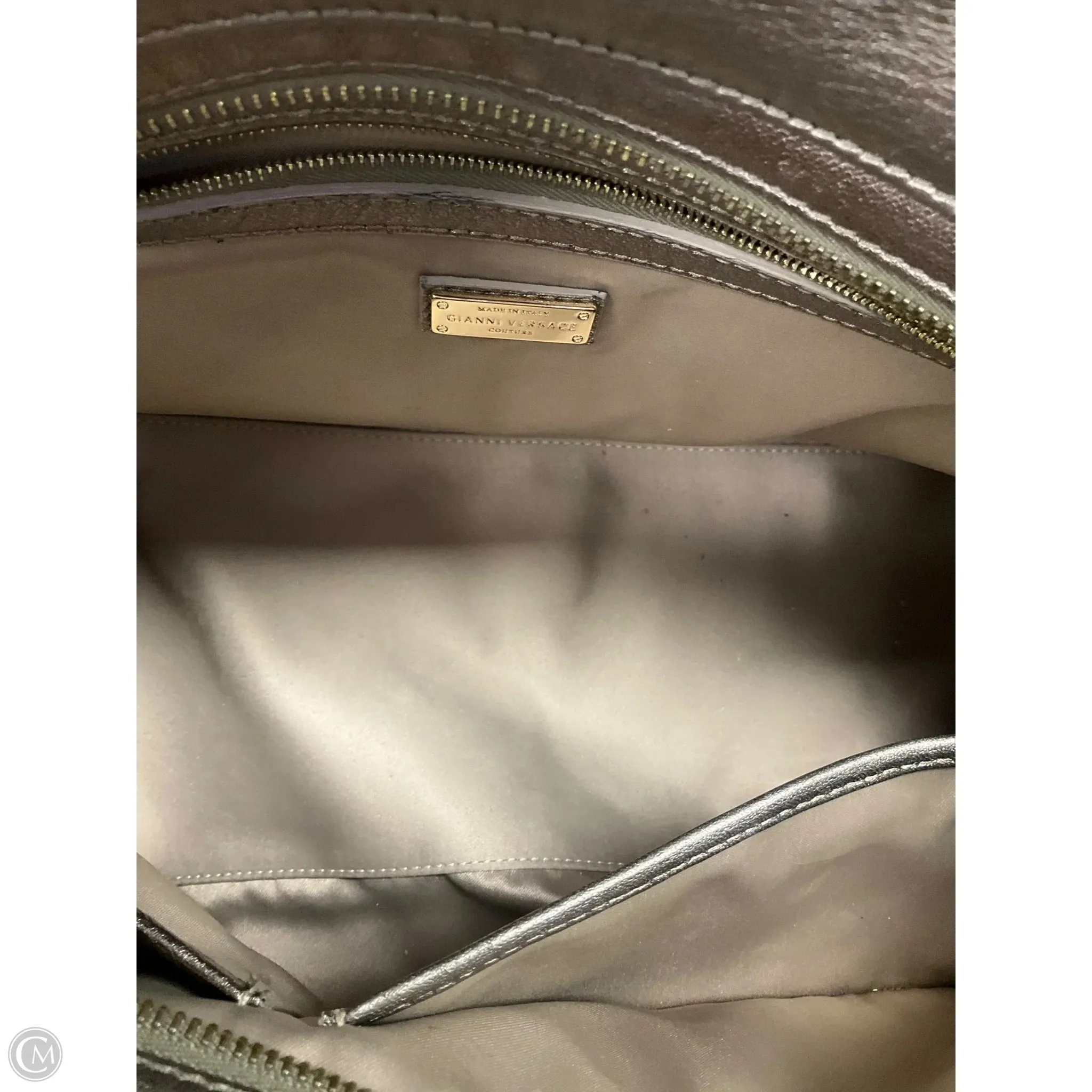 Handbag Luxury Designer By Versace, Size: Large