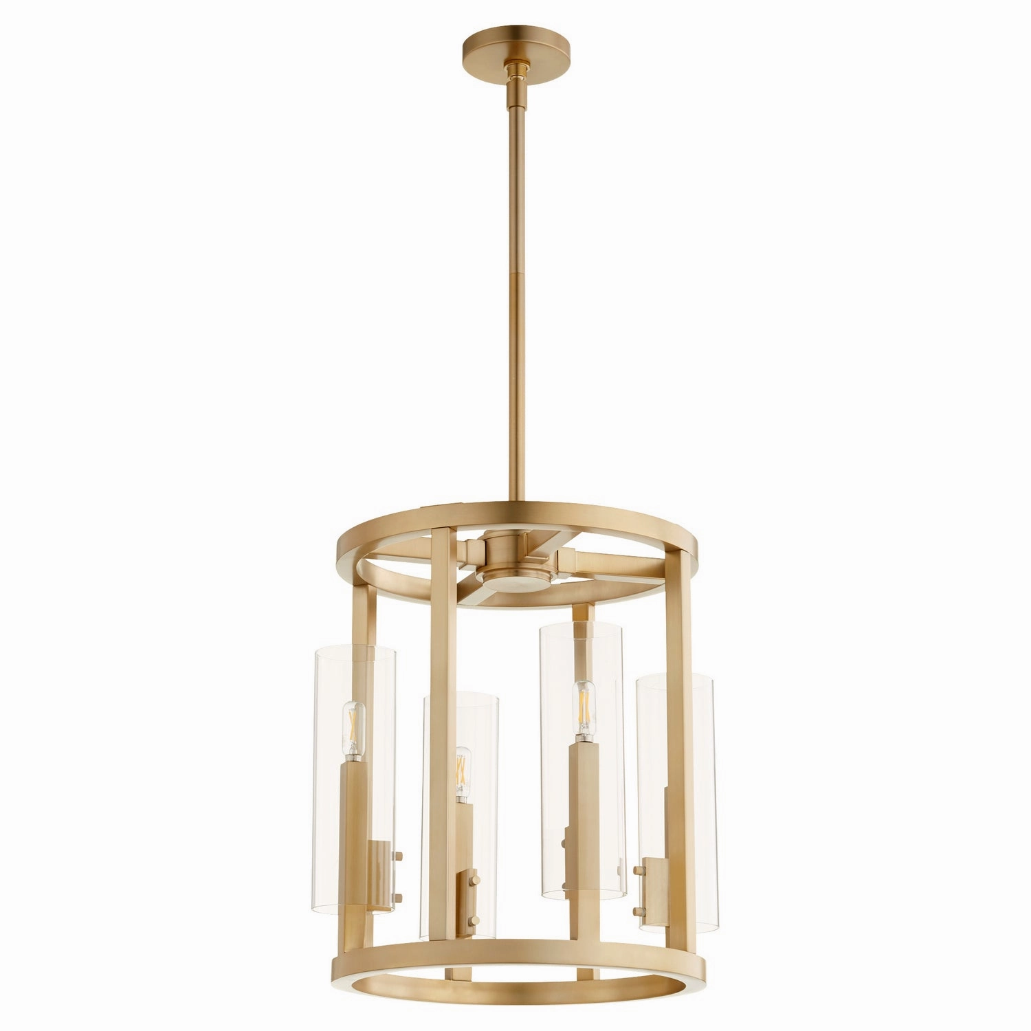 Harbin Four Light Entry Aged Brass Ceiling Lights Lighting discount price