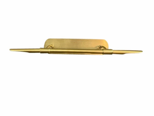 Harper LED Picture Light Natural Brass Wall Light Fixtures online shop