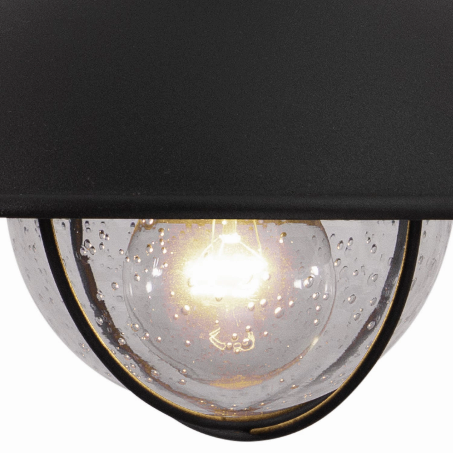 Harwich One Light Outdoor Pendant Textured Black Garden Hanging Lights promo
