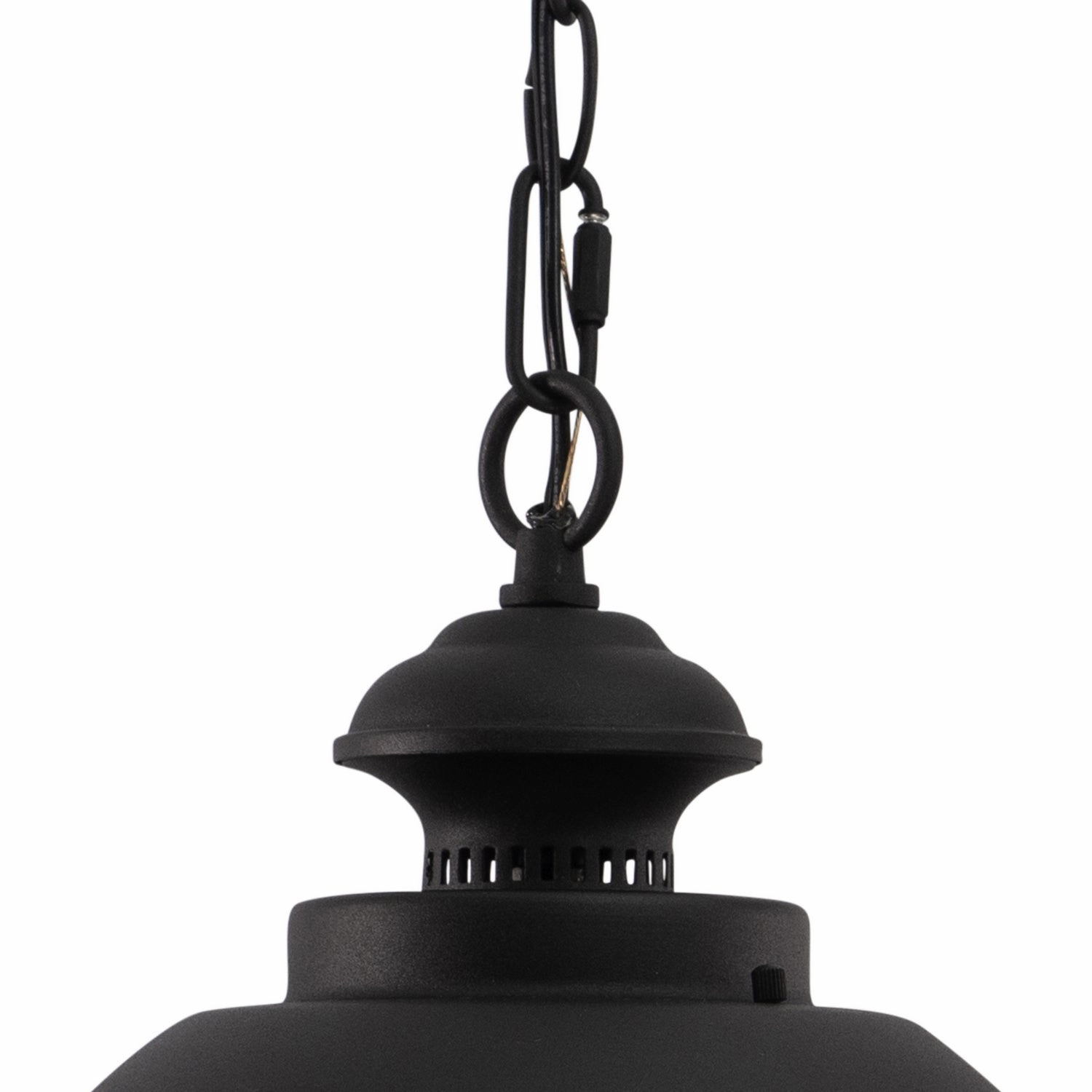 Harwich One Light Outdoor Pendant Textured Black Garden Hanging Lights promo