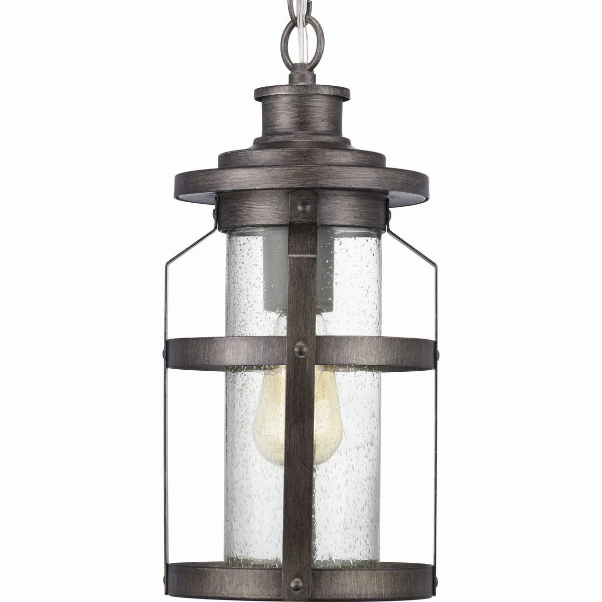 Haslett One Light Hanging Lantern Antique Pewter Garden Hanging Lights promo