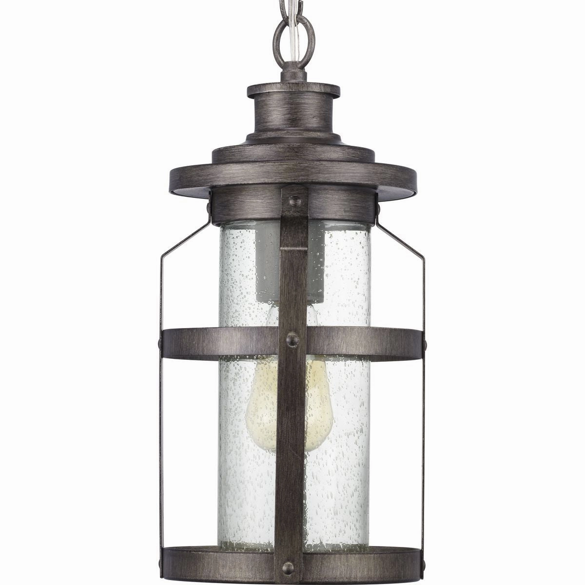 Haslett One Light Hanging Lantern Antique Pewter Garden Hanging Lights promo