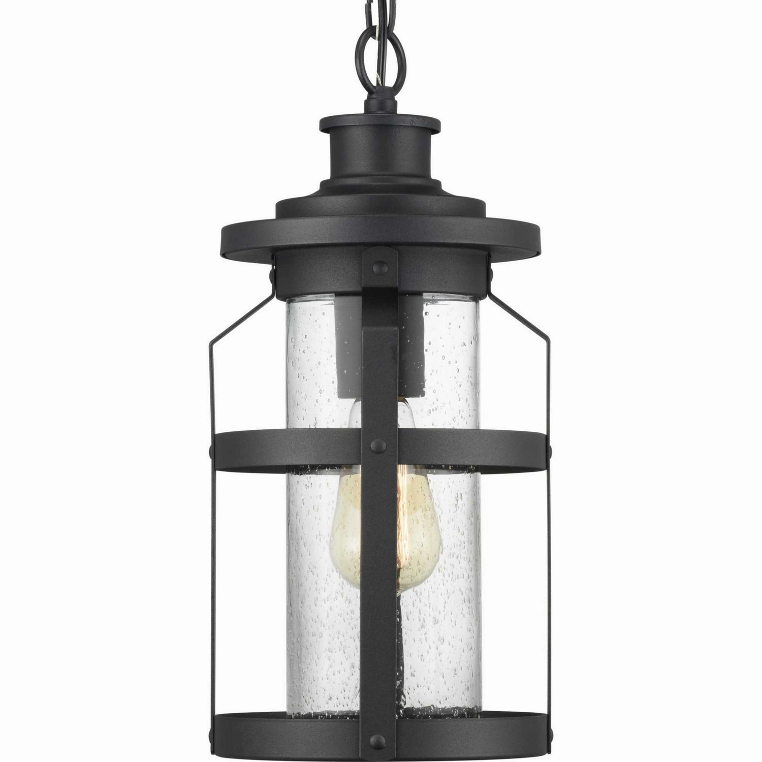 Haslett One Light Hanging Lantern Black Garden Hanging Lights promo