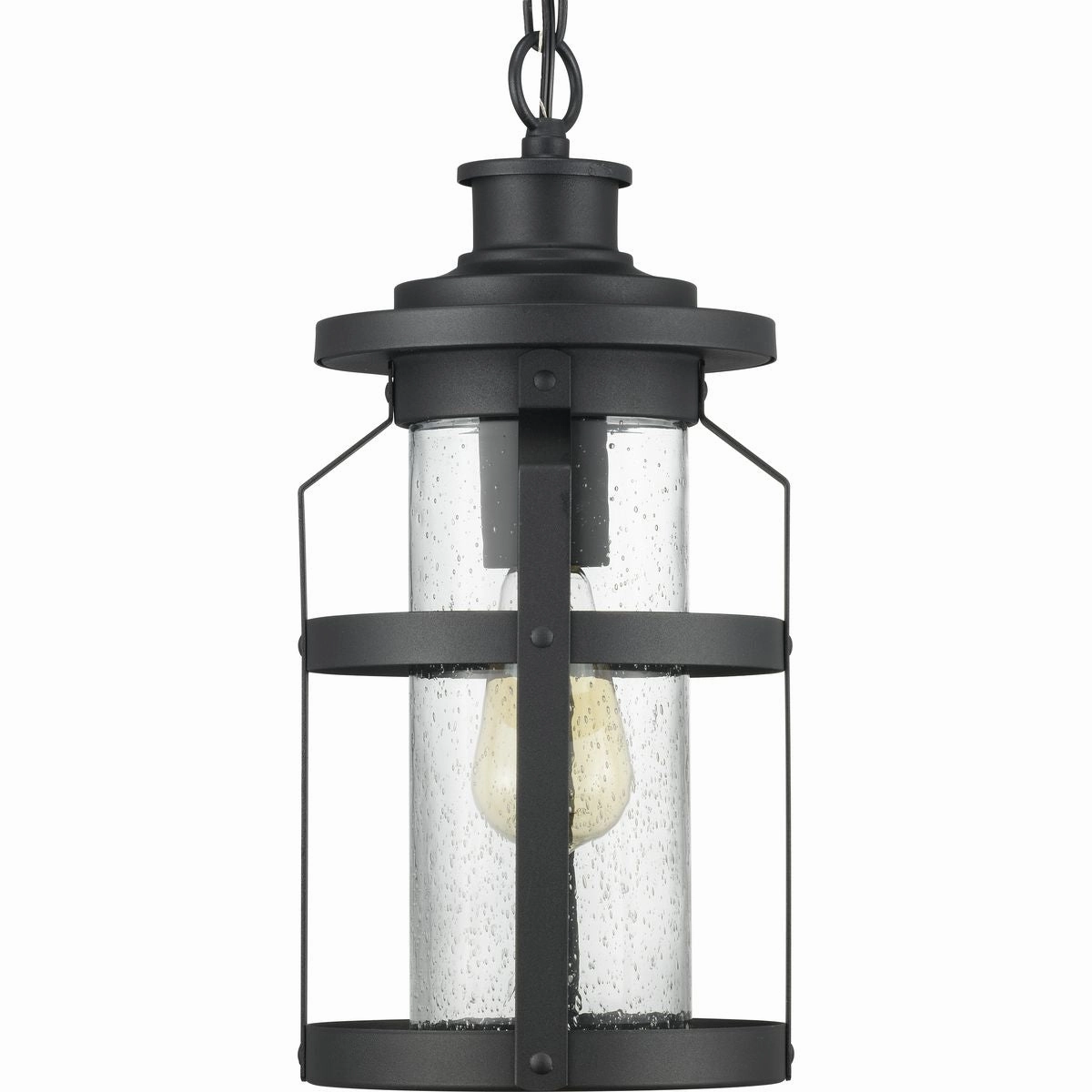 Haslett One Light Hanging Lantern Black Garden Hanging Lights promo