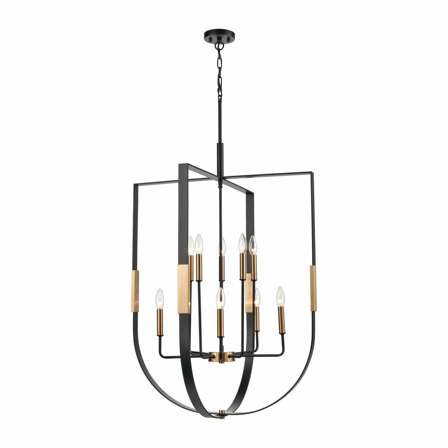 Heathrow Ten Light Chandelier Matte Black Ceiling Lights Lighting discount price