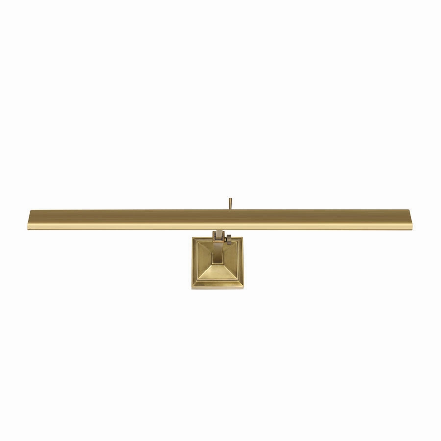 Hemmingway LED Picture Light Burnished Brass Wall Lights for patio sale