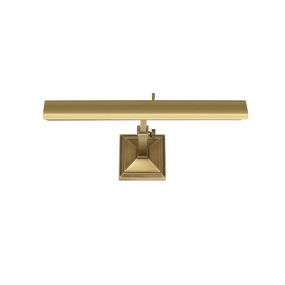 Hemmingway LED Picture Light Burnished Brass Wall Lights for patio sale