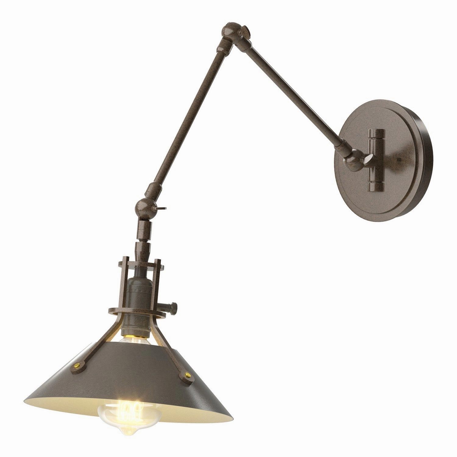 Henry One Light Wall Sconce Bronze Wall Lights for decor discount