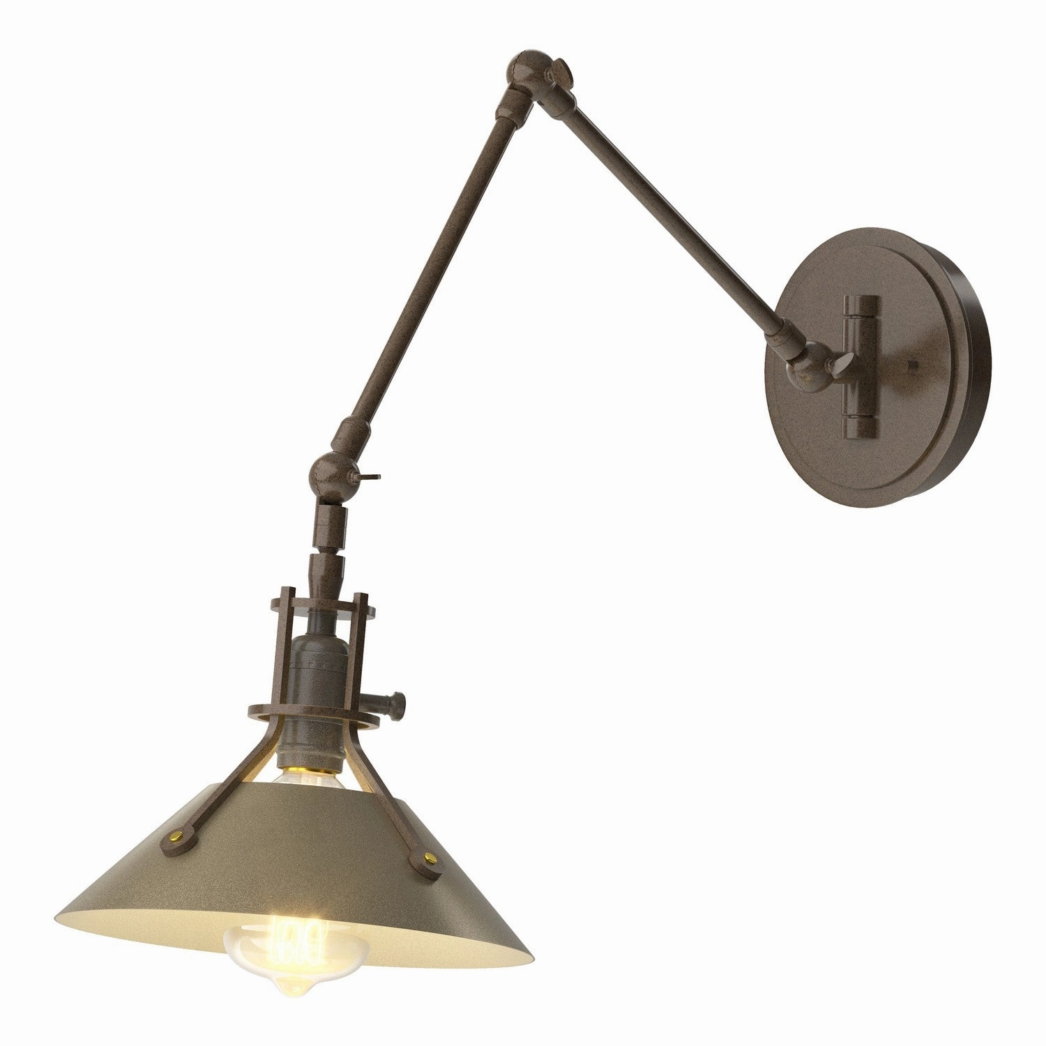 Henry One Light Wall Sconce Bronze Wall Lights for decor discount