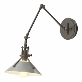 Henry One Light Wall Sconce Dark Smoke Wall Lights for decor discount