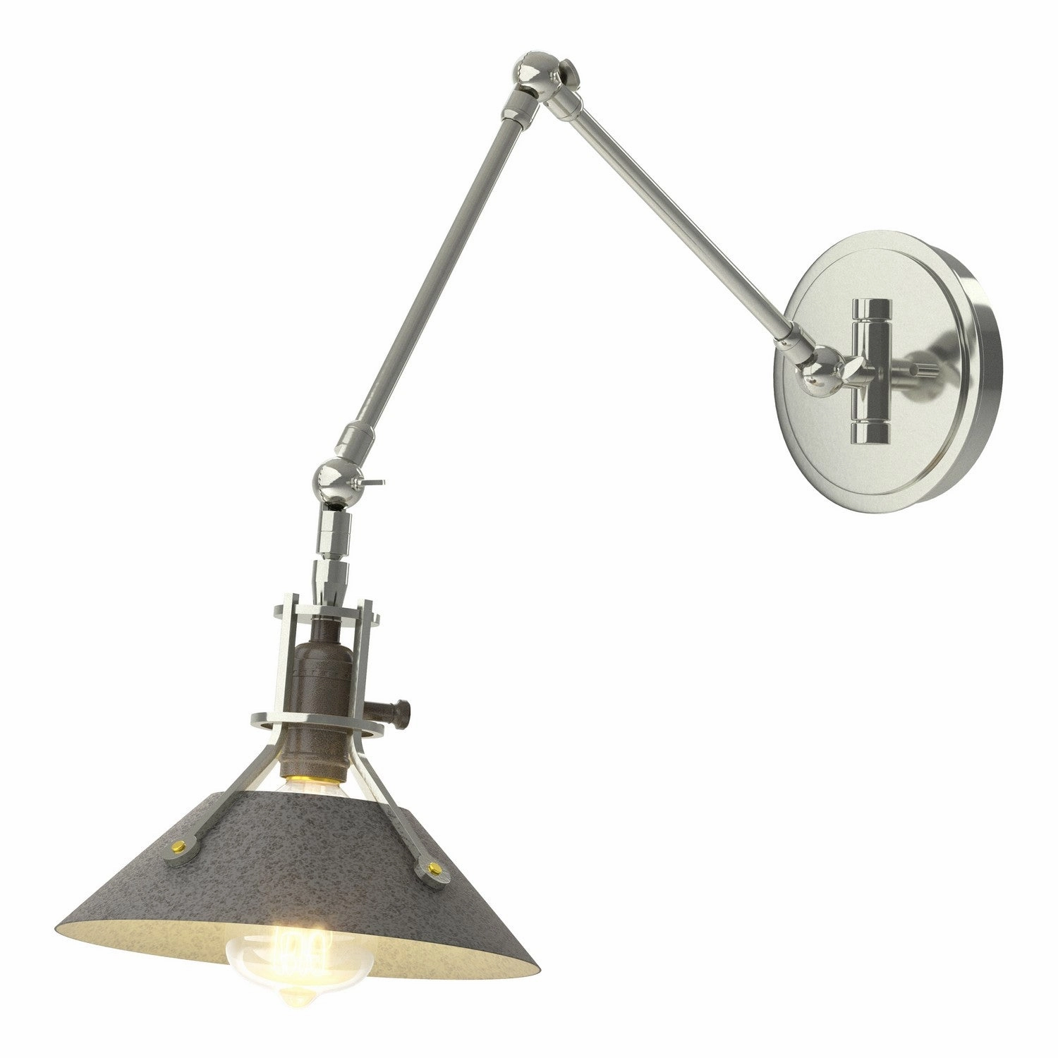 Henry One Light Wall Sconce Sterling Wall Lights for decor discount
