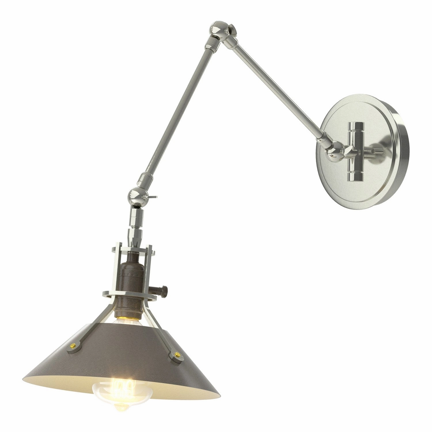 Henry One Light Wall Sconce Sterling Wall Lights for decor discount
