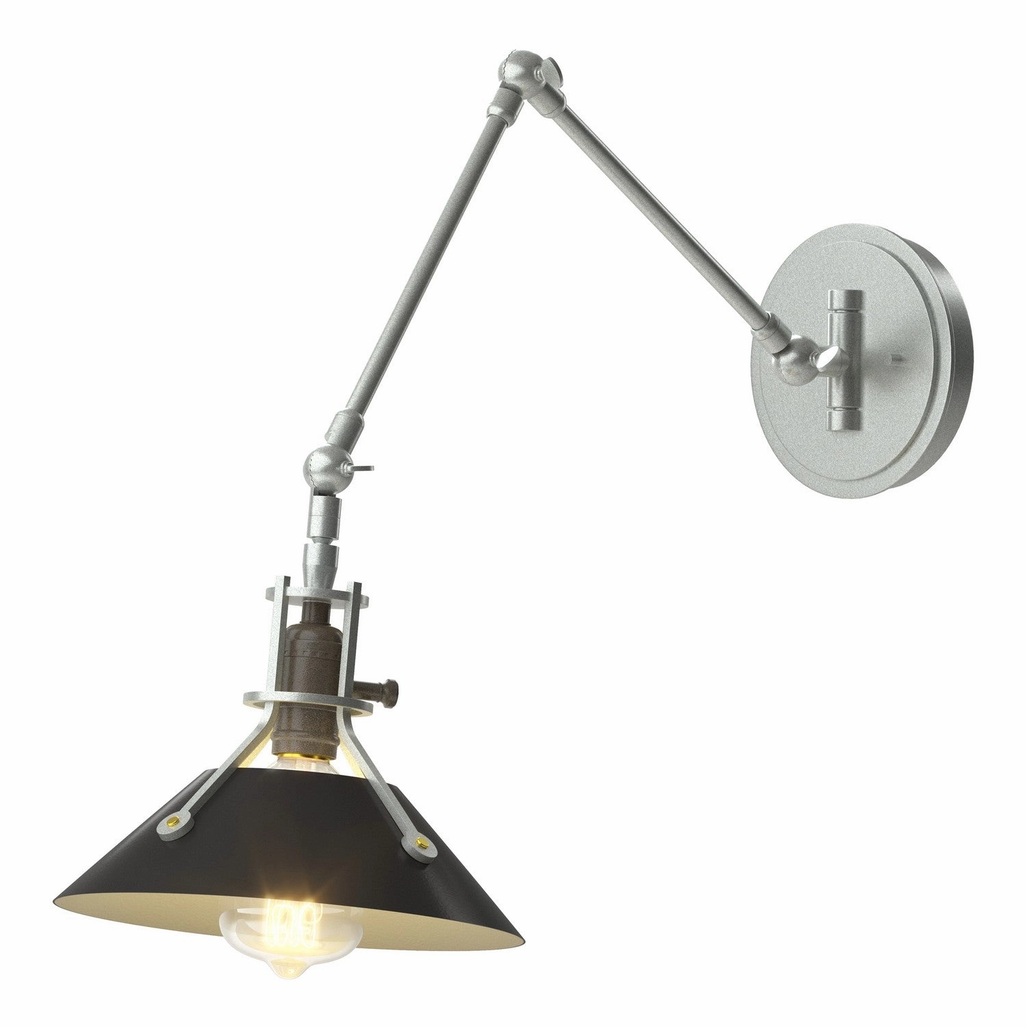 Henry One Light Wall Sconce Vintage Platinum Wall Lights for decor discount