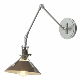 Henry One Light Wall Sconce Vintage Platinum Wall Lights for decor discount