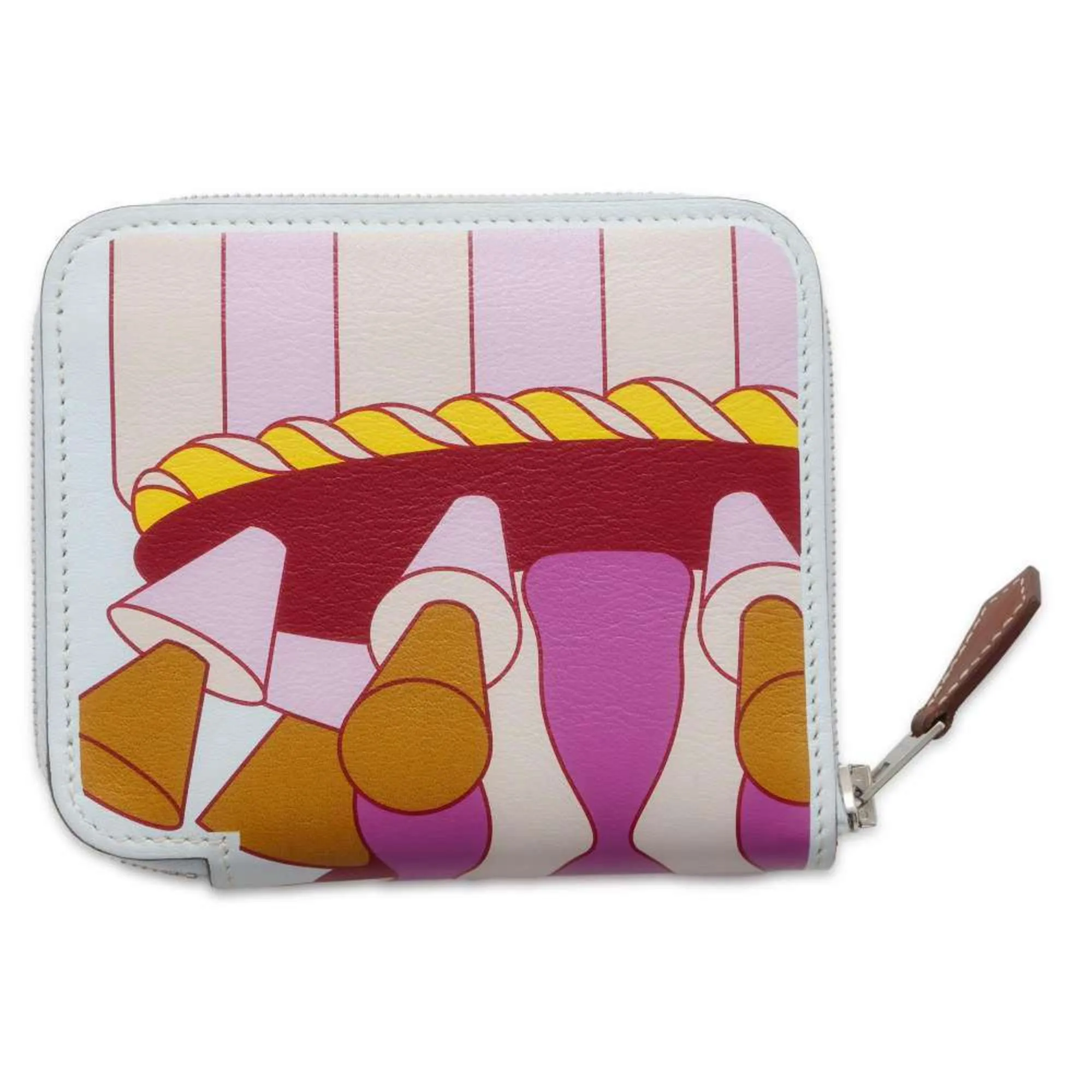 Hermes Swift Leather Coin Purse/Coin Case (Pre-Owned)