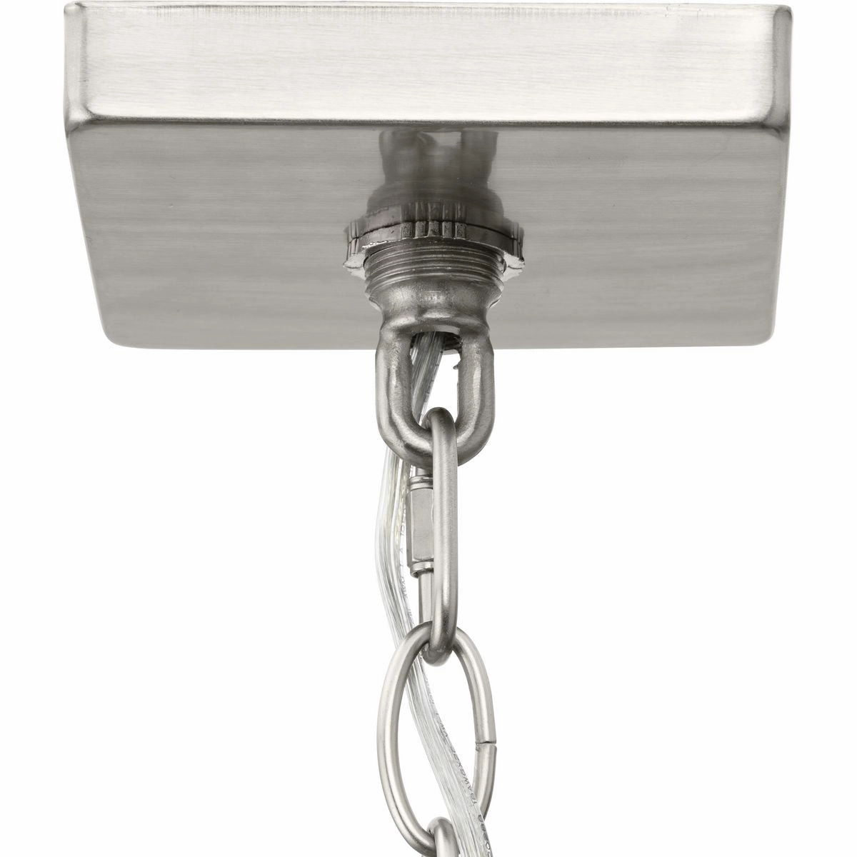 Hillcrest Four Light Foyer Pendant Brushed Nickel Cheap Ceiling Lights available