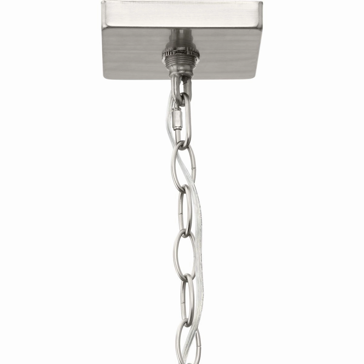 Hillcrest Four Light Foyer Pendant Brushed Nickel Cheap Ceiling Lights available