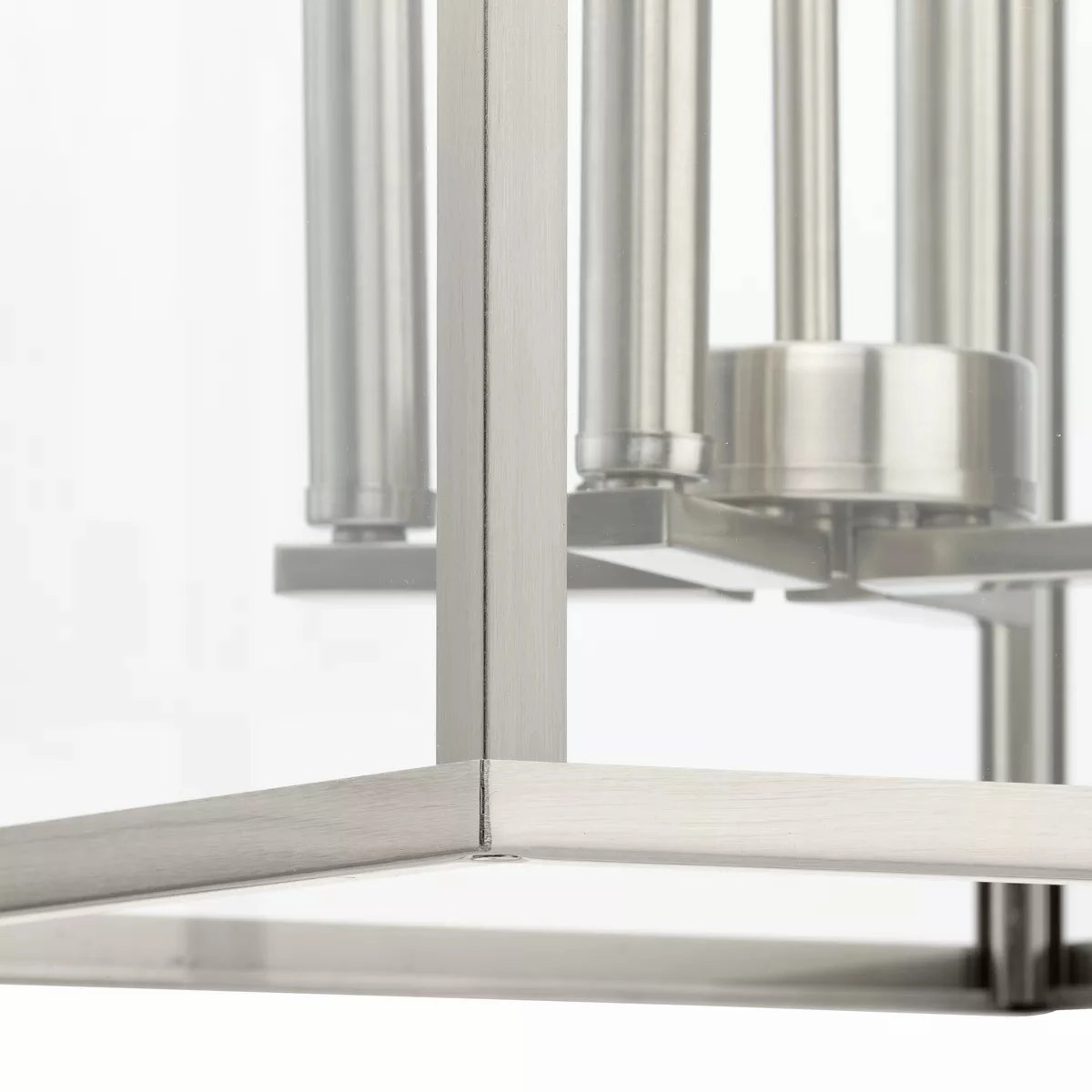 Hillcrest Four Light Foyer Pendant Brushed Nickel Cheap Ceiling Lights available