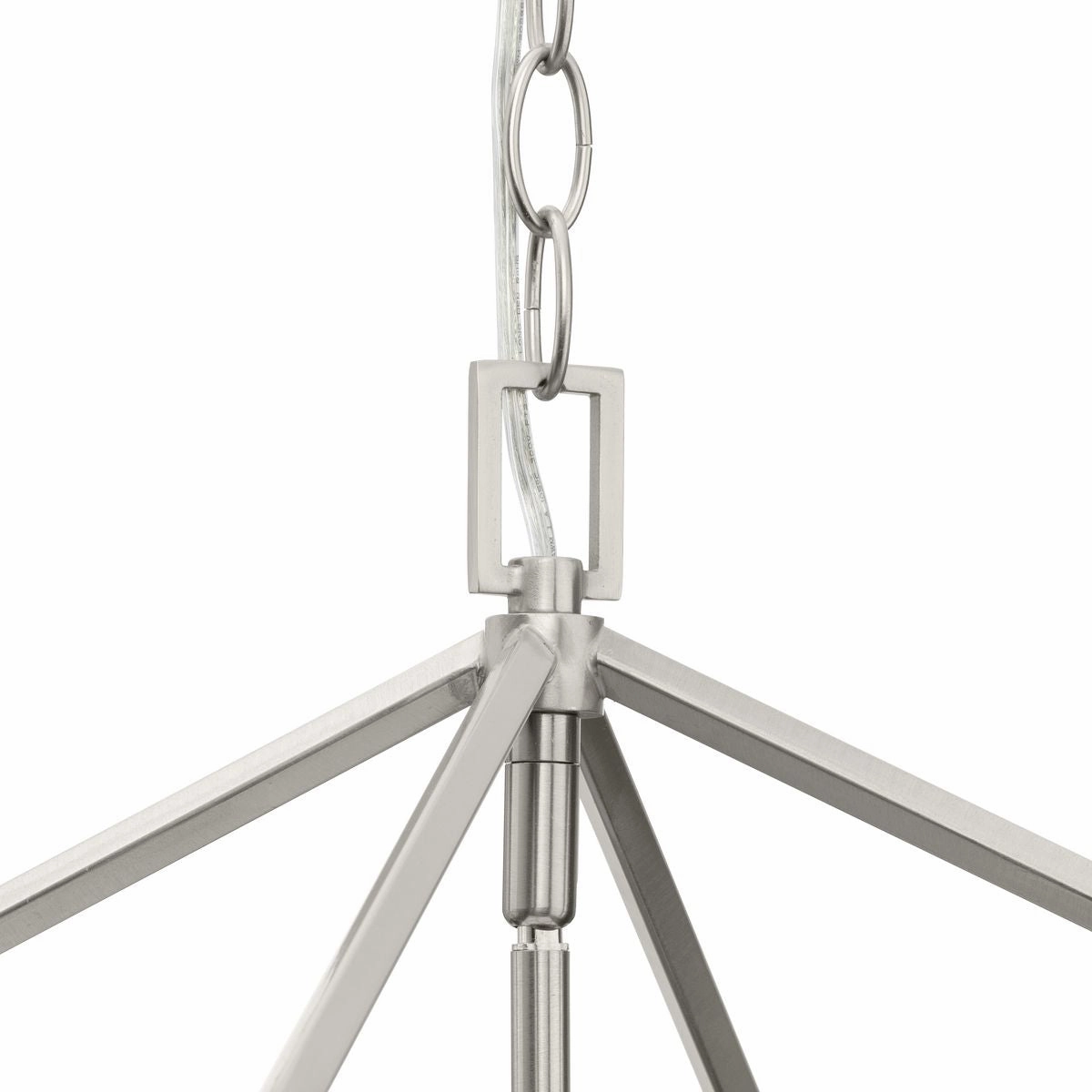 Hillcrest Four Light Foyer Pendant Brushed Nickel Cheap Ceiling Lights available
