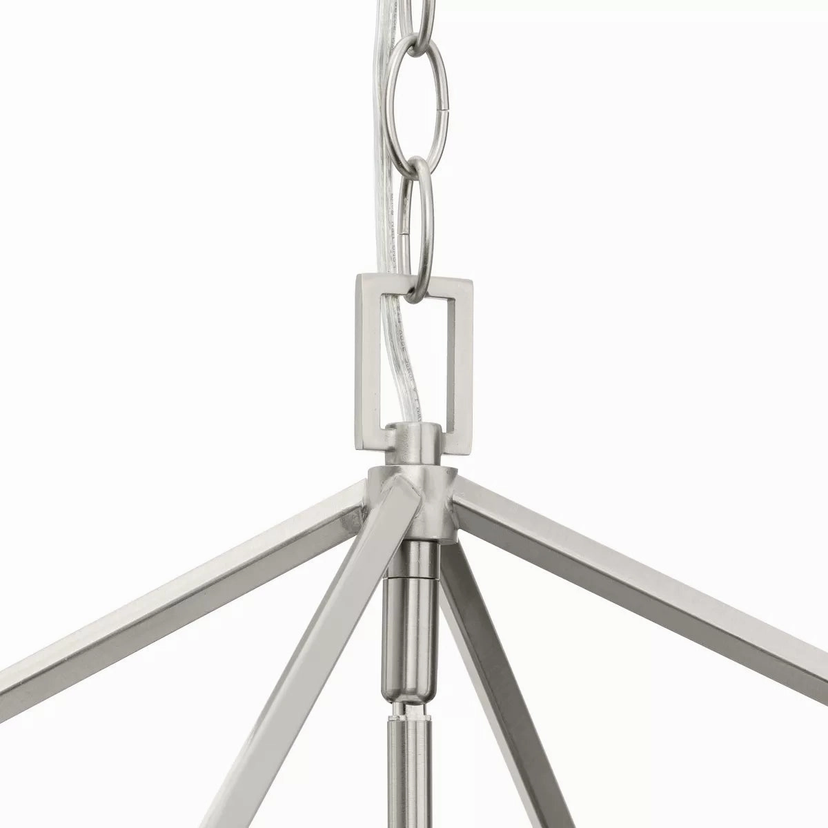 Hillcrest Four Light Foyer Pendant Brushed Nickel Cheap Ceiling Lights available