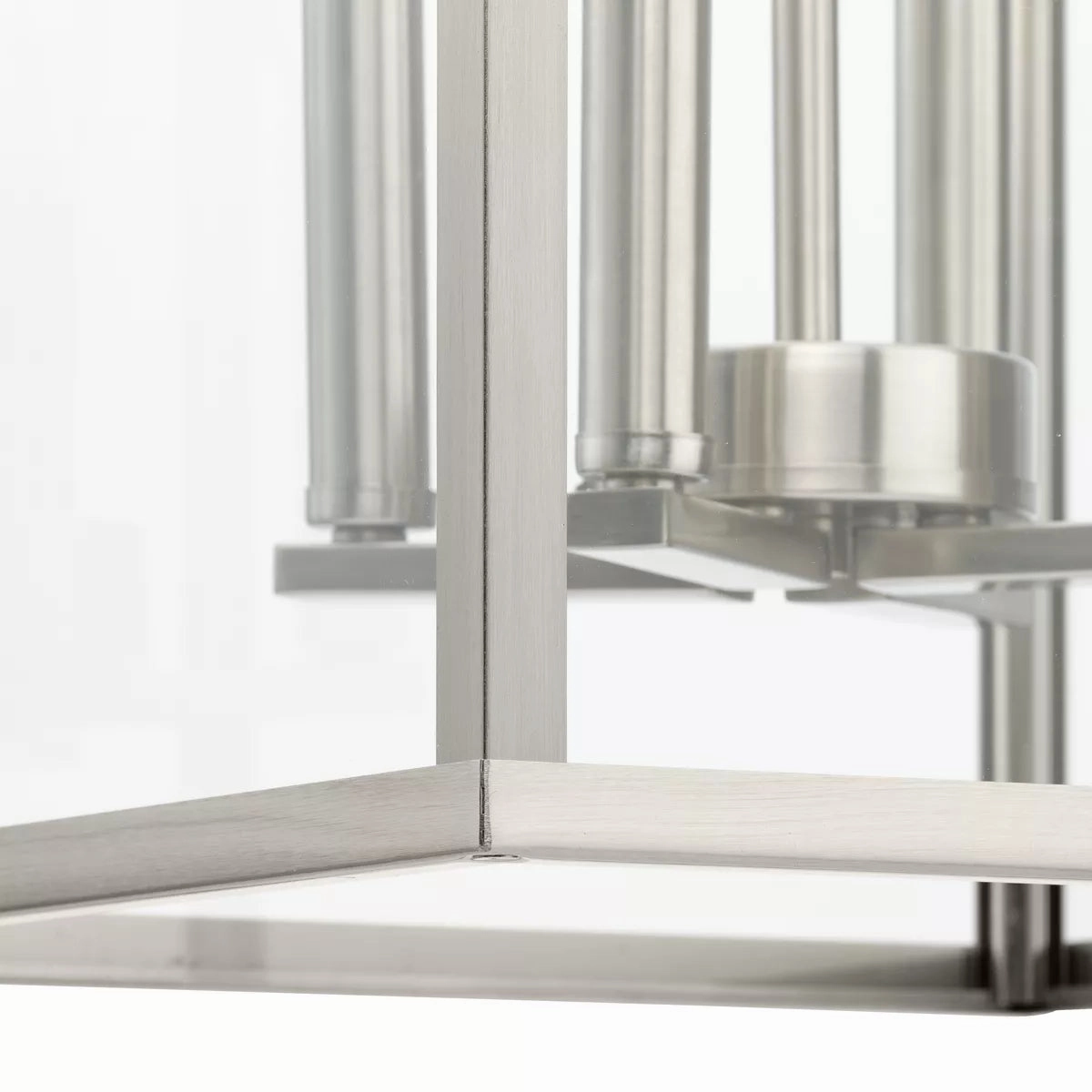 Hillcrest Four Light Foyer Pendant Brushed Nickel Cheap Ceiling Lights available