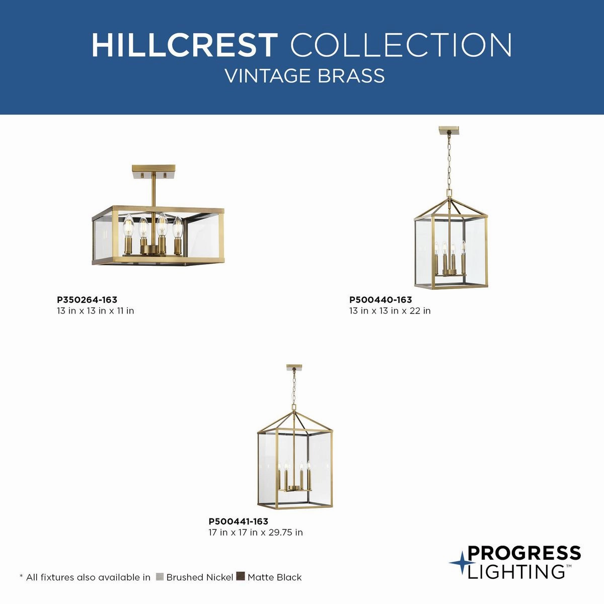 Hillcrest Four Light Foyer Pendant Vintage Brass Cheap Ceiling Lights available
