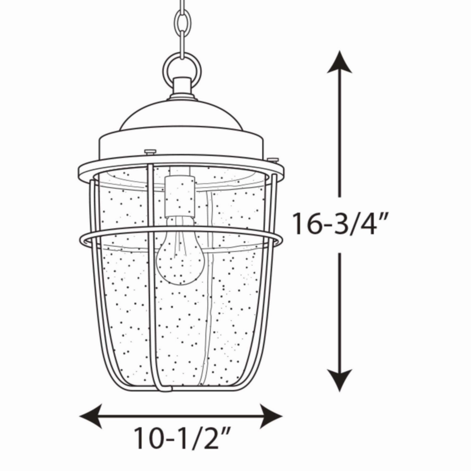 Holcombe One Light Hanging Lantern Black Garden Hanging Lights promo