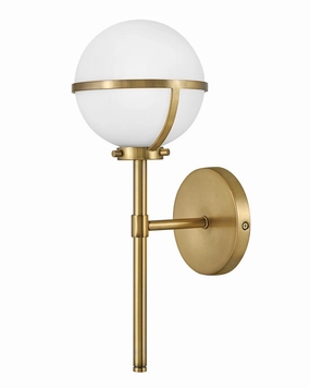 Hollis LED Bath in Heritage Brass Stylish Wall Lights offers