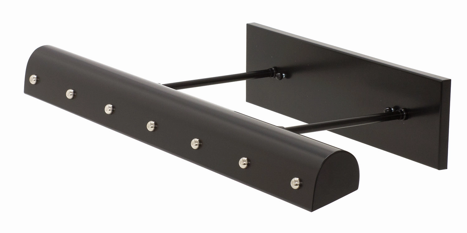 House Of Troy Lighting DTBLEDZ24-BLK/PN  Traditional Picture Lights Home Decor Black With Polished Nickel Accents Wall Lighting outlet online