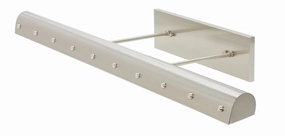House Of Troy Lighting DTBLEDZ36-SN/PN  Traditional Picture Lights Home Decor Satin Nickel With Polished Nickel Accents Wall Lighting outlet online