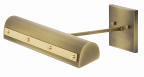 House Of Troy Lighting DTRLEDZ14-AB/PB  Traditional Picture Lights Home Decor Antique Brass With Polished Brass Accents Wall Lighting outlet online