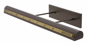 House Of Troy Lighting DTRLEDZ36-MB/AB  Traditional Picture Lights Home Decor Mahogany Bronze With Antique Brass Accents Wall Lighting outlet online
