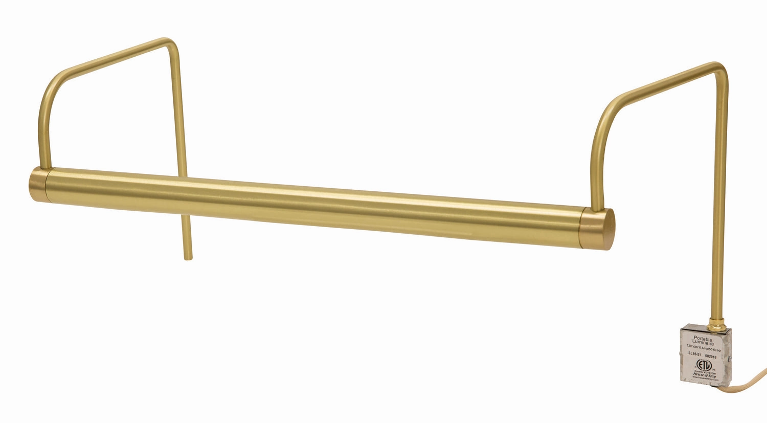 House Of Troy Lighting SL16-51  Slim-Line Home Decor Satin Brass Cheap Wall Lighting deals