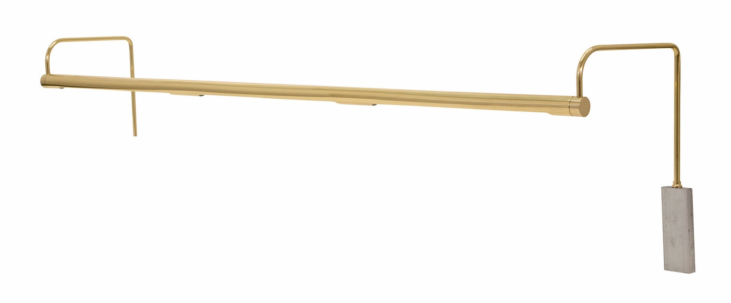 House Of Troy Lighting SLEDZ43-61  Slim-Line Home Decor Polished Brass Cheap Wall Lighting deals