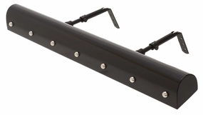 House Of Troy Lighting TB24-BLK/PN  Traditional Picture Lights Home Decor Black With Polished Nickel Accents Cheap Wall Lighting deals