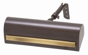 House Of Troy Lighting TS8-MB/AB  Traditional Picture Lights Home Decor Mahogany Bronze With Antique Brass Accents Cheap Wall Lighting deals