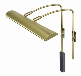 House Of Troy Lighting ZLEDZ24-51  Zenith Home Decor Satin Brass Cheap Wall Lighting deals